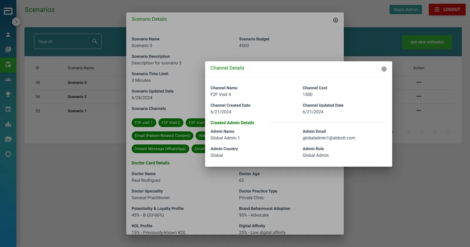 A gamified training platform for Abbott's medical reps screen 5