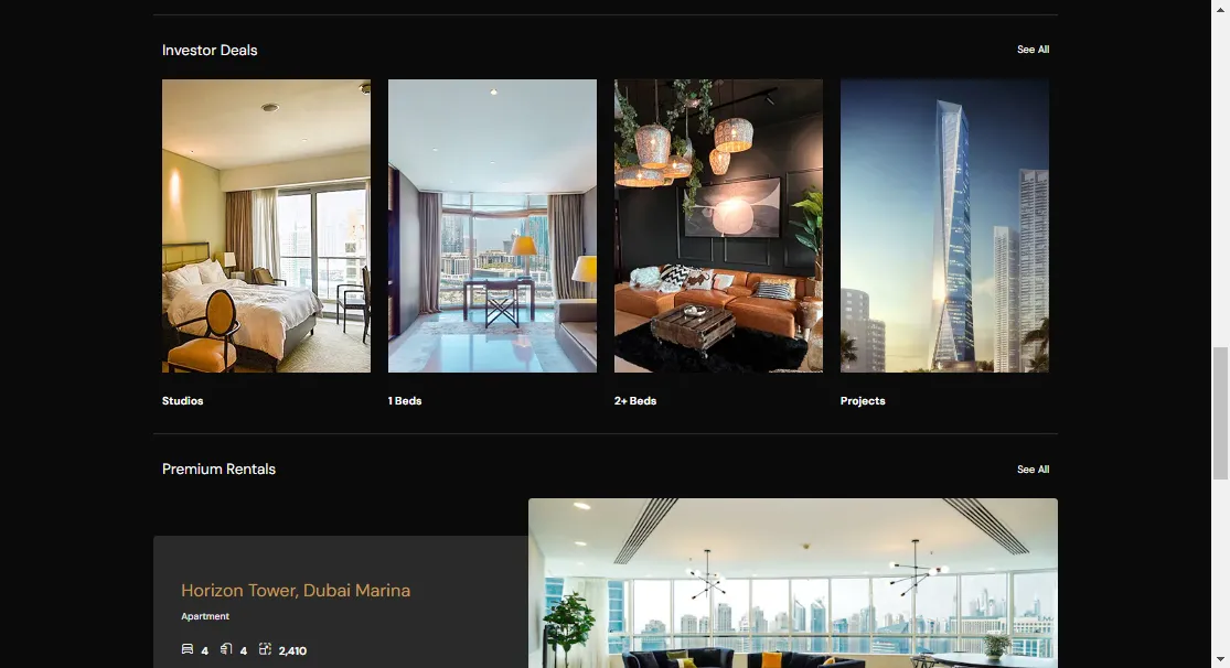 Indus premium properties, a private listings portal screen 4
