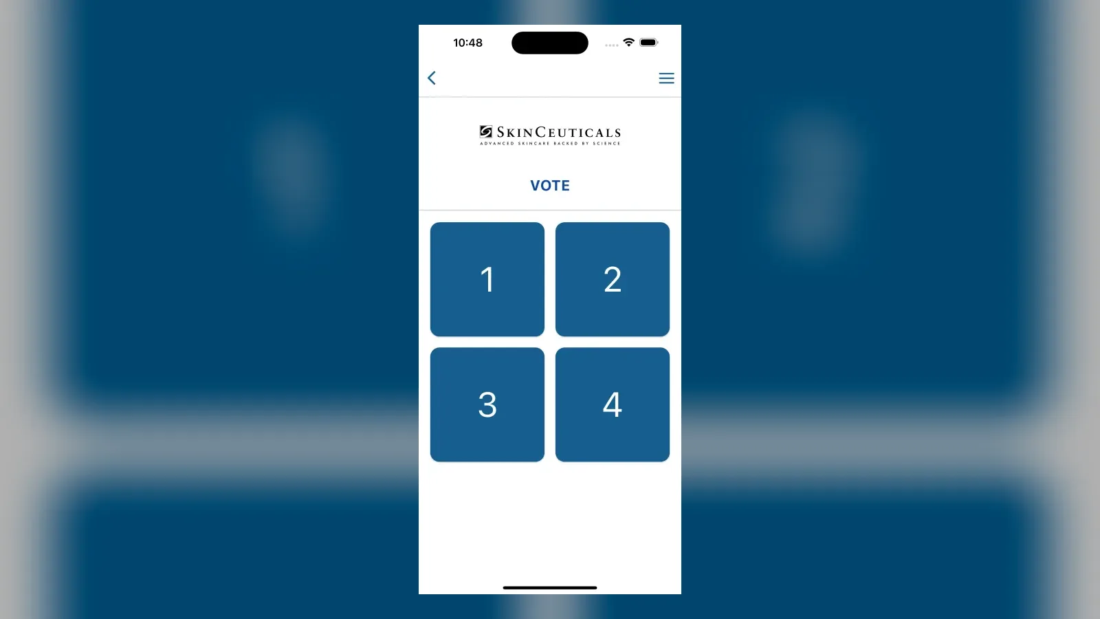 L'Oréal's event app for Android and iOS screen 4
