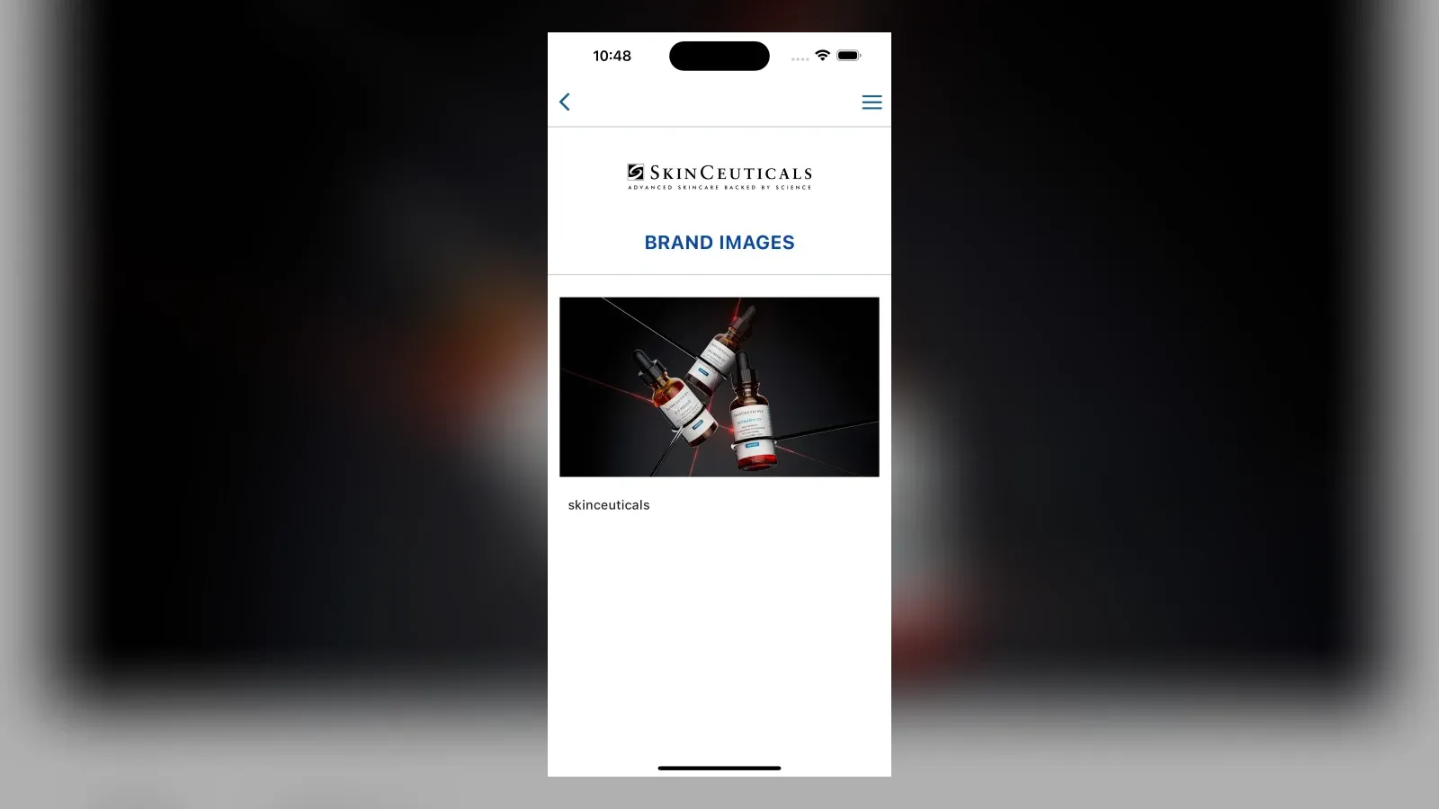 L'Oréal's event app for Android and iOS screen 6